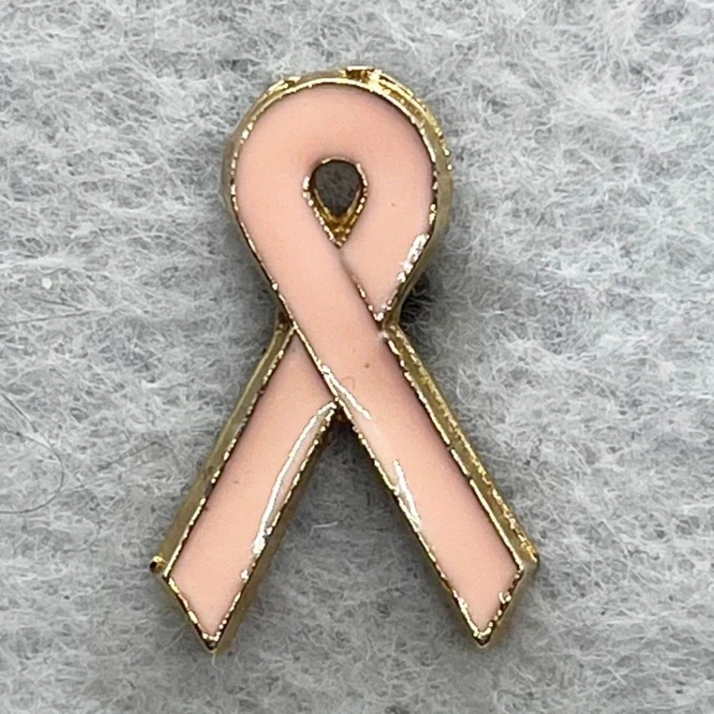 🔮 5/$25 Pink Cancer Awareness Ribbon Pin